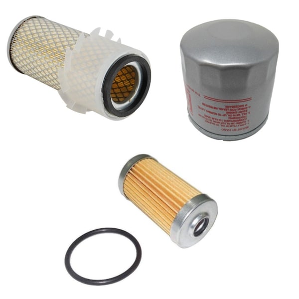 Aic Replacement Parts Filter Kit 3T80-J, Air, Fuel, Oil Fits John Deere Tractors 86512886-FILTERS - main